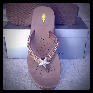 Volatile Starfish Flip Flops 8